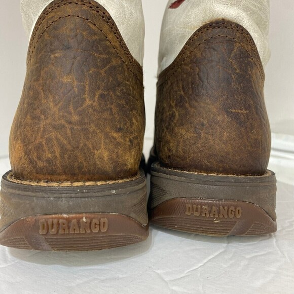 Durango Women Lady Rebel Distressed Flag Embroidery Western Cowgirl Boot Size 7M - Picture 9 of 12